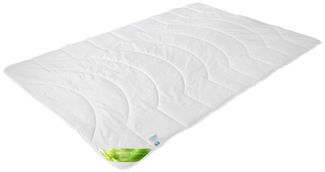 sense of nature Naturfaserbettdecke Wildseide, Füllung: 50% Seide 50% Tencel, Bezug: 100% Baumwolle, Natürliche Materialien, Sommerbettdecke