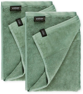 SCHÖNER WOHNEN-Kollektion Duschtücher Sense, Frottee (2-St), mit Velourborte, hautschmeichelnde Airtouch Qualität, super weich