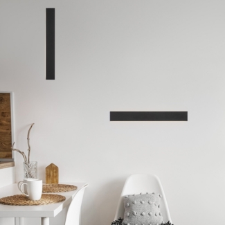 Nova Luce 9060613 SELINE LED Wandleuchte 3000K Schwarz 60cm