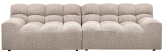 Sofa Allure aus Melange-Stoff, Natur