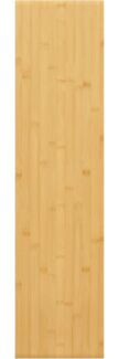 Wandregal, Hängeregal 80x20x1,5 cm Bambus de5883
