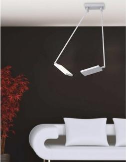 Luce Design LED Book PL GR Deckenleuchte 2-flammig ECO Light