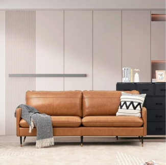 V6 Sofa Leder Sofa 002 2-Sitzer-/ 3-Sitzer-Sofa,luxuriöses Design-Sofa