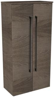 Lanzet Midischrank 60 cm, Dunkelbraun