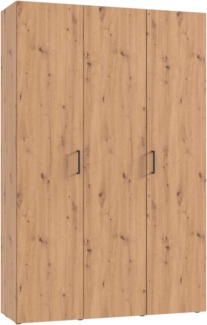 Wimex Kleiderschrank Mugano,in 8 Breiten,3 Höhen,2 Tiefen, viele Farben, Made in Germany (in Basic oder Premium Ausstattung) mit langen oder kurzen Griffen aus Metall, mit oder ohne Spiegel