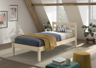 Einzelbett Pino 97.5 x 211 x 84.4 cm Kiefer Natur