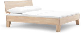Dico Massivholz-Bettrahmen Komforthöhe 360.26 mit Kopfteil Größe: 180 x 220 cm