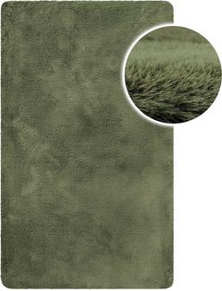 Wecon home Basics Badematte Emil, Höhe 25 mm, Polyester, rechteckig, waschbar, rutschfest, strapazierfähig, pflegeleicht und super weich