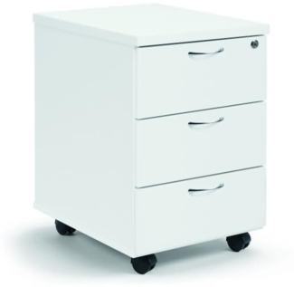 Soennecken Rollcontainer 3xSchub 58,5x40,7x50cm weiß