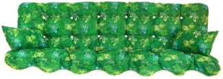 Kühnemuth Auflagekissen Auflagen Set Hollywoodschaukel Polster Sitzkissen 150x50 cm Design 700