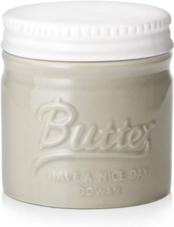 Dowan Butterdose DOWAN Porzellan Buttertopf Französische Butterdose mit Deckel, Porzellan