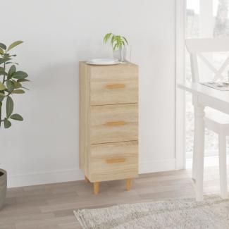 Sideboard Sonoma-Eiche 34,5x34x90 cm Holzwerkstoff [812342]