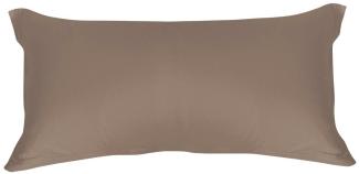 Formesse Bella Donna Jersey Kissenbezug|ca. 40x80 cm| trüffel