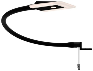 kalb Bettleuchte Diora Dual Bettleuchte Flexibel Leseleuchte Nachttischlampe, 1er Set schwarz, warmweiß und neutralweiß