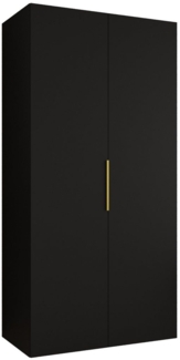 ABIKS MÖBEL Drehtürenschrank MARBELLA 1 Schlafzimmerschrank mit Kleiderstange und Regalen