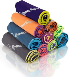 NirvanaShape Sporthandtuch Mikrofaser Handtuch, Badehandtuch, Reisehandtuch, Sporthandtuch, saugfähig, leicht, schnelltrocknend, für Reisen, Fitness, Yoga, Sauna