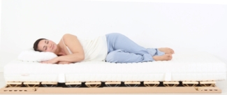 BIO-FORM 7-Zonen Naturlatex-Matratze 100 x 200 cm