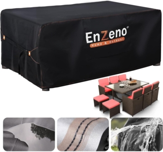 Enzeno Gartenmöbel-Abdeckung wasserdicht 170x94x70cm Oxford-Gewebe