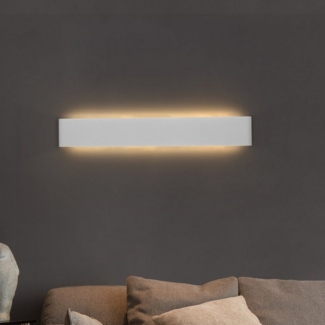ZMH LED Wandleuchte Modern Nacht- Flurlampe Beleuchtung Metall Wohnzimmer, 1 Stück, LED fest integriert, Warmweiß