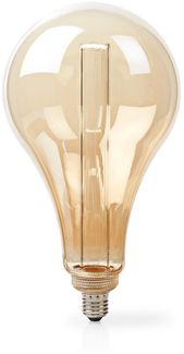 LED-Filament-Lampe E27 | PS165 | 3.5 W | 120 lm | 1800 K | Dimmbar | Mit Gold Amber Finish | Retro Style | 1 Stück