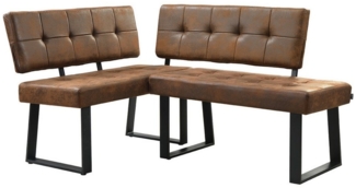 B&D home Eckbank AKA (2-St), beidseitig montierbar, gepolstert, mit Rückenlehne