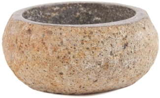 Die River Stone Schale - Schwarz - M - Schwarz - 14x14x7cm