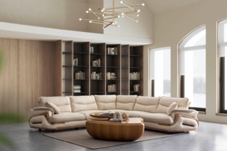 Ecksofa "Elecampane"-Beige