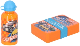 Hot Wheels Lunchbox Lunchbox-Set mit einer passender Trinkflasche für unterwegs