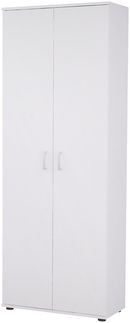 Kleiderschrank Terni, Farbe: Weiß