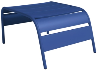 Vente-unique - Fußbank - 51 x 60 x 32 cm - Metall - Dunkelblau - MIRMANDE von MYLIA