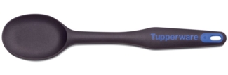 TUPPERWARE Kochlöffel Tupperware Griffbereit Kochlöffel schwarz/blau