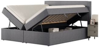 REDOM Polsterbett Kinderbett Funktionsbett Stauraumbett Gästebett (140x 200 cm), Lattenrost und Bettkasten