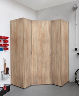 Wimex Mehrzweckschrank-Set Multiraumkonzept, 3-teiliges Set, Stauraumwunder, Ecklösung, individuell einsetzbar