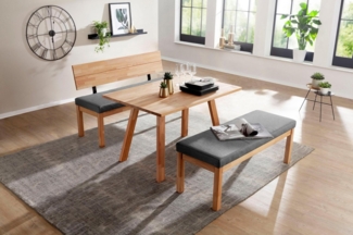 massivline&more Sitzbank Roberto, Massivholz