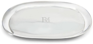Rivièra Maison Tablett Tablett RM Vernier Serving Tray Silber (38x23 cm)