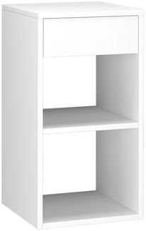 Nachttisch Dany Weiß 35 x 65 cm Vicco