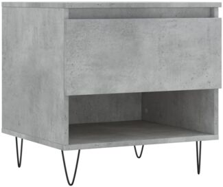 Couchtisch, Sofatisch Betongrau 50 x 46 x 50 cm Holzwerkstoff