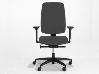 Ergonomischer Bürostuhl mit Stoffbezug Grau, drehbar & höhenverstellbar