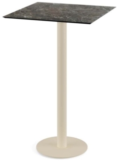 Urban Stehtisch Sand Gestell + Galaxy Marble Hpl 70X70 Cm