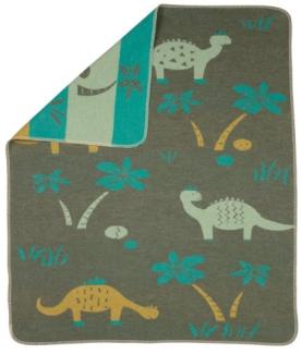 David Fussenegger Babydecke Juwel Dinos Efeu (70x90 cm) 73065579