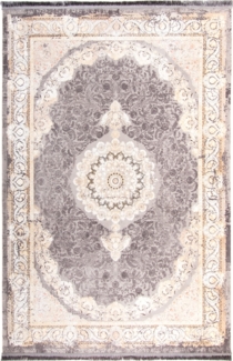 Morgenland Orientteppich - Ava - rechteckig - 225 x 150 - Grau