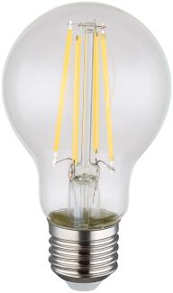 LED 7W Leuchtmittel, Filament, 806Lm, neutralweiß, DxH 6x10,6 cm