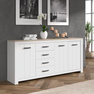 Sideboard ELARA weiß matt