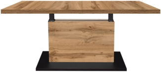 Couchtisch Höhenverstellbar Else 3 120x56x70 Holzwerkstoff Wotan Eiche