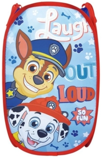 PAW PATROL Aufbewahrungskorb Chase & Marshall, Kinder Pop-Up Korb - Spielzeugkorb 36x36x58 cm