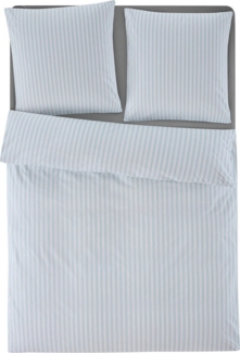 LeGer Home by Lena Gercke Bettwäsche Linnea, Renforcé, 2 teilig, aus 100% Baumwolle, Streifendesign