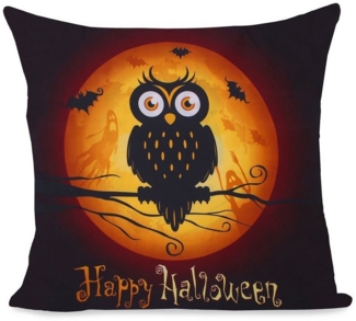 texpot Kissenhülle Kissenbezüge Dekokissen Eulen, (1 Stück)