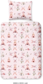 Muller Textiel Boho Bettbezug Multi 120 x 150 cm R