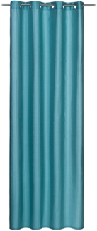 Ösenschal CAPRINO aqua (BH 140x245 cm)
