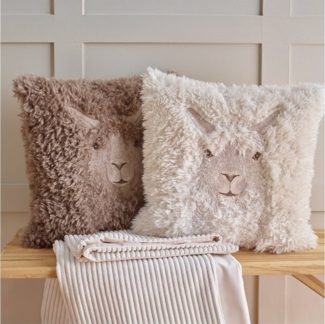 Annimuck Kissenhülle SANDER * Kissenhülle " Suri * Alpaka Fake Fur Farbe 70 atmosphere, (1 Stück)